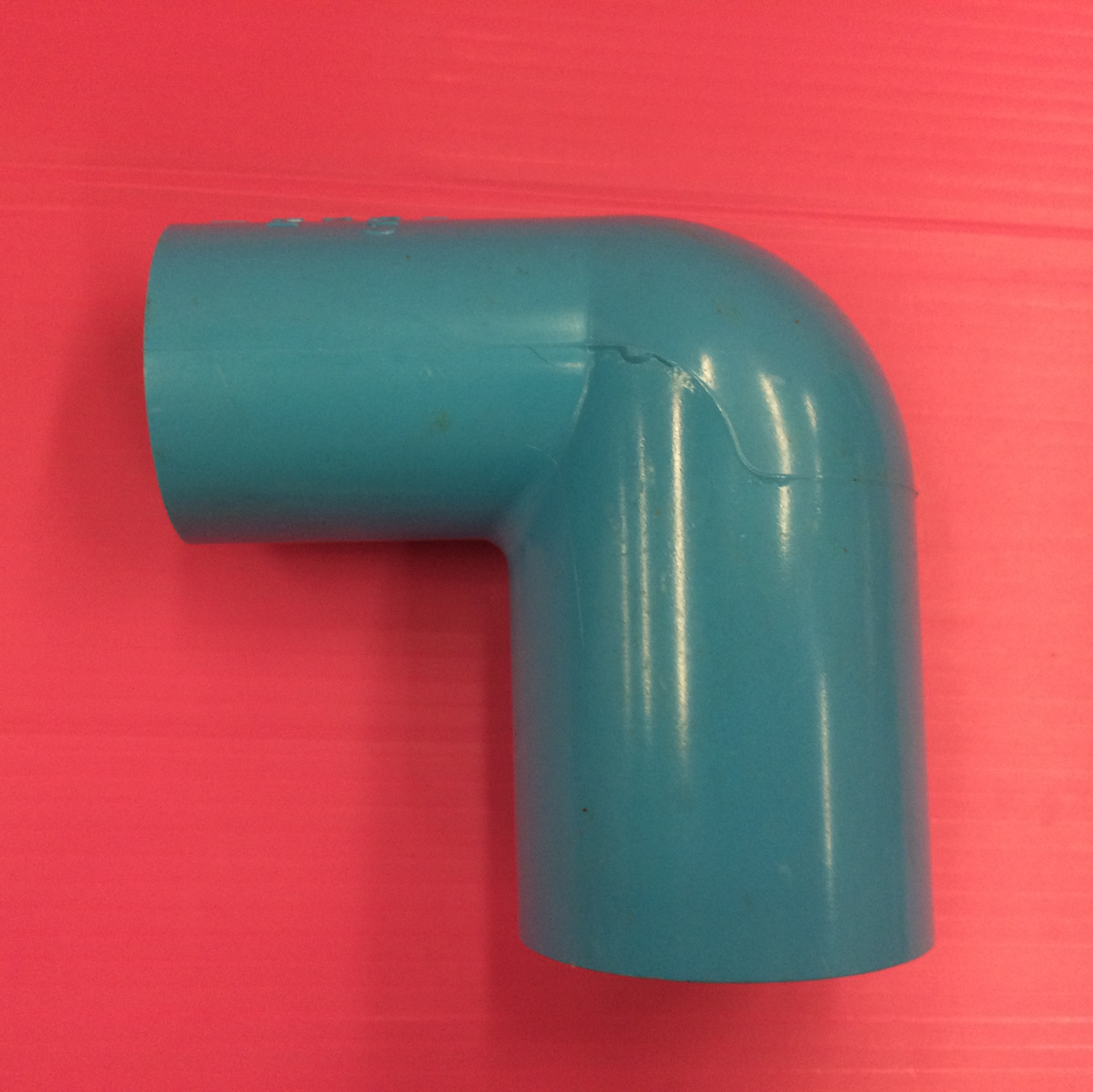 Blue PVC Reducing Elbow 90 deg. 25 x 20 (1"x 3/4")